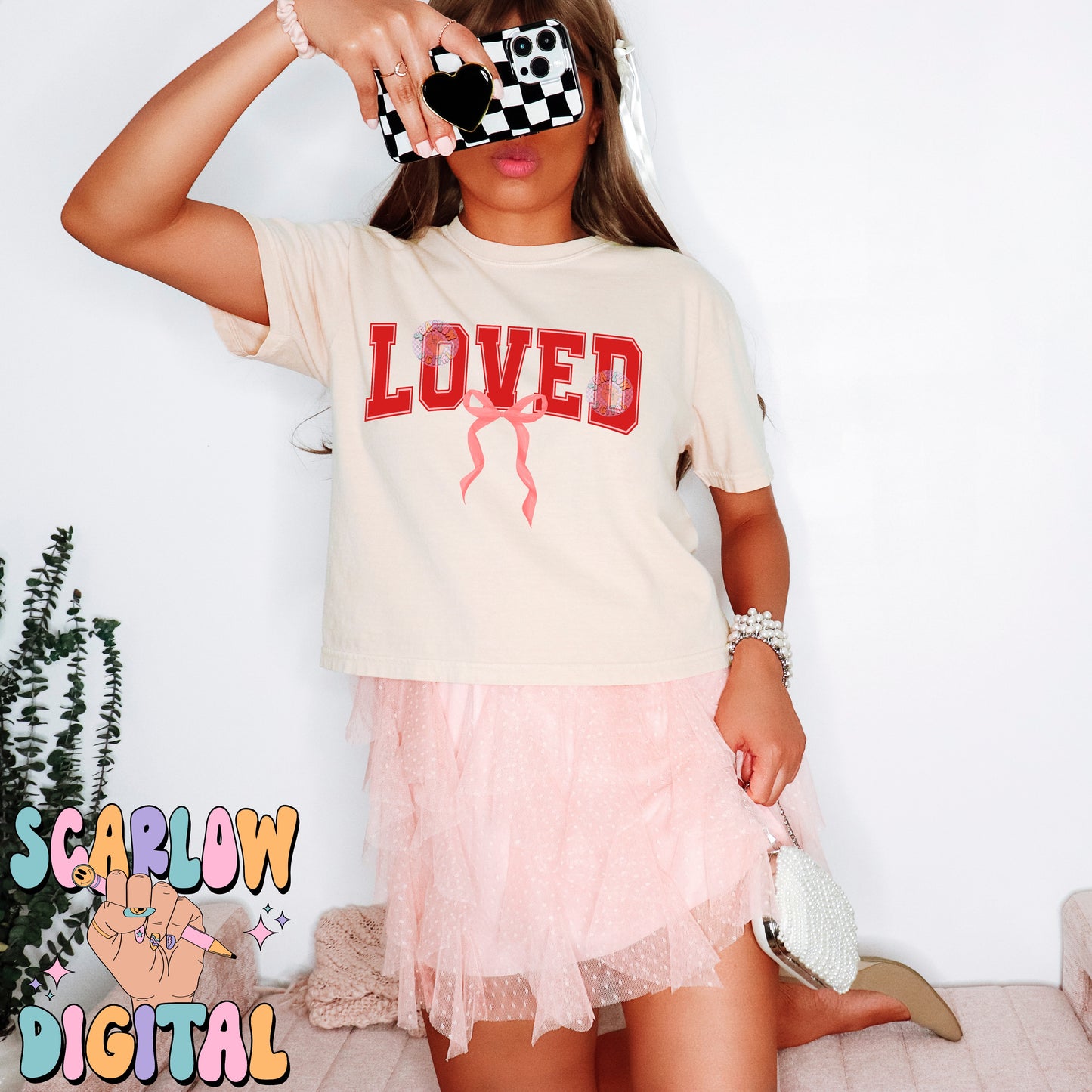 Loved PNG Digital Design