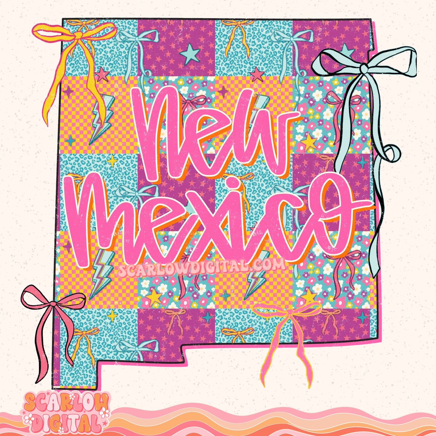 New Mexico PNG Digital Design