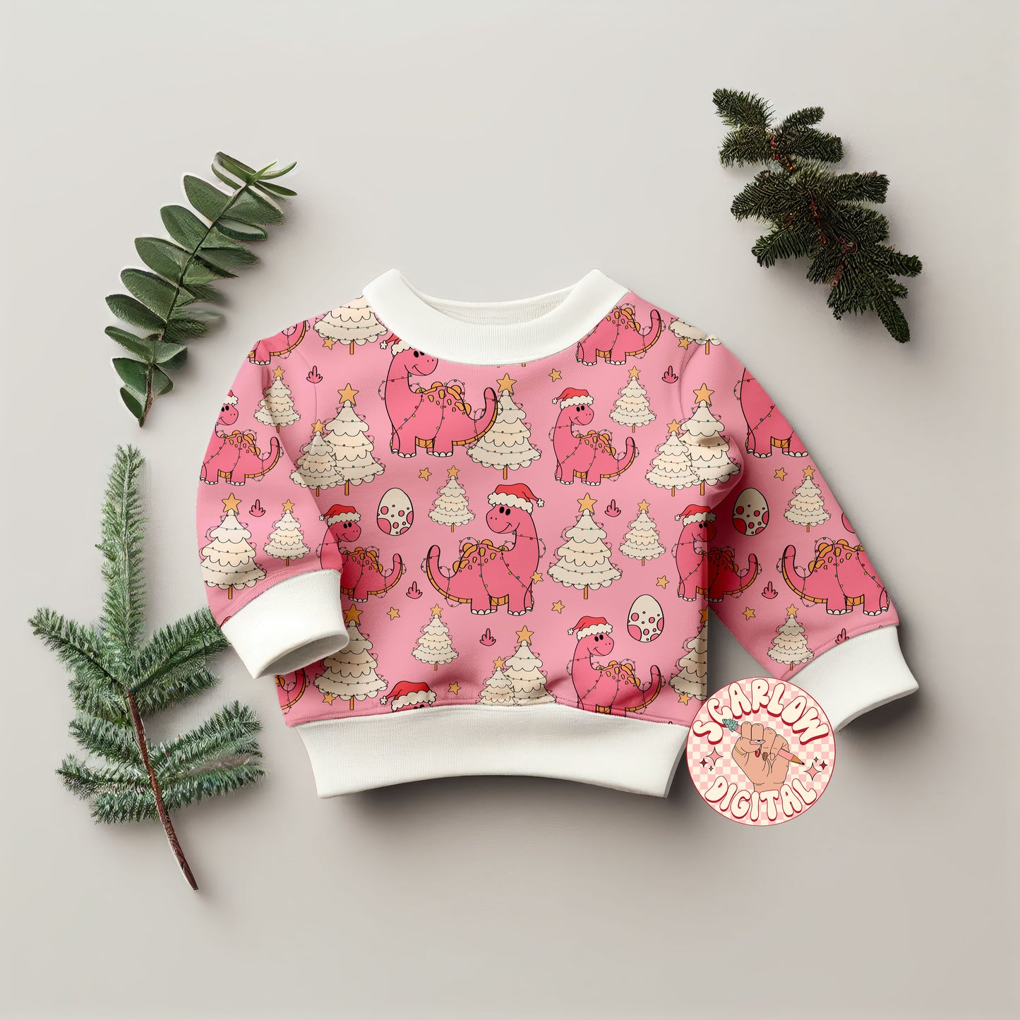 Christmas Dinosaurs Seamless Pattern Sublimation Digital Design Download, boy christmas seamless file, kids christmas seamless patterns