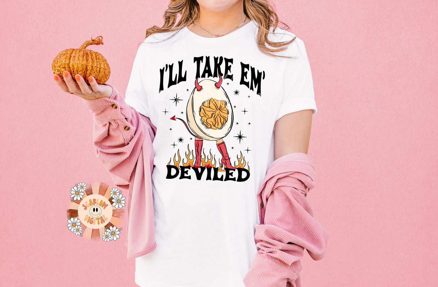 I'll Take 'Em Deviled PNG-Thanksgiving Sublimation Digital Design Download-deviled eggs png, png for men, mens png designs, funny png design