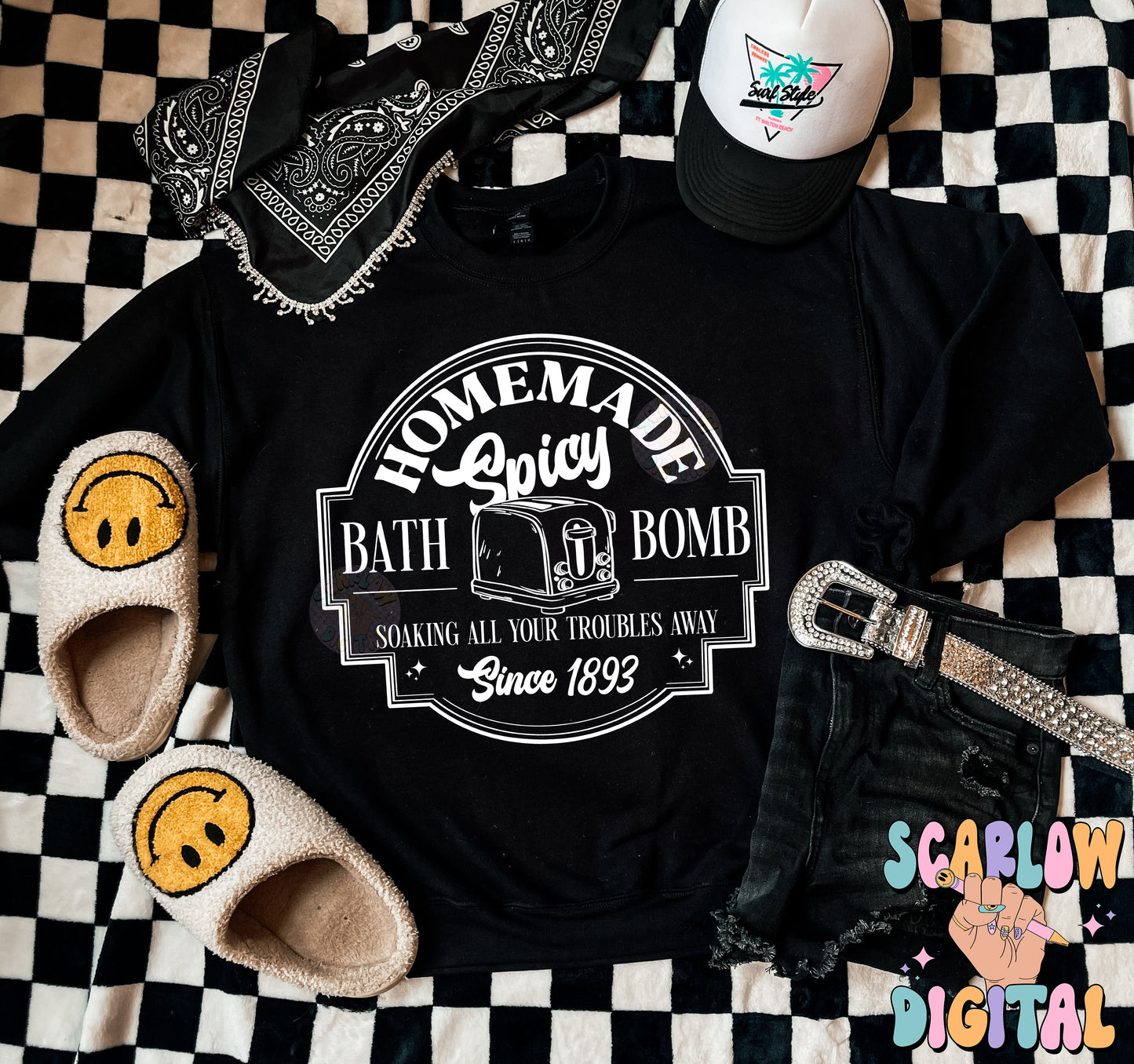 Spicy Bath Bomb PNG Digital Design Download, snarky png, sarcastic png, toaster png, funny png, dark humor png, adult humor png designs