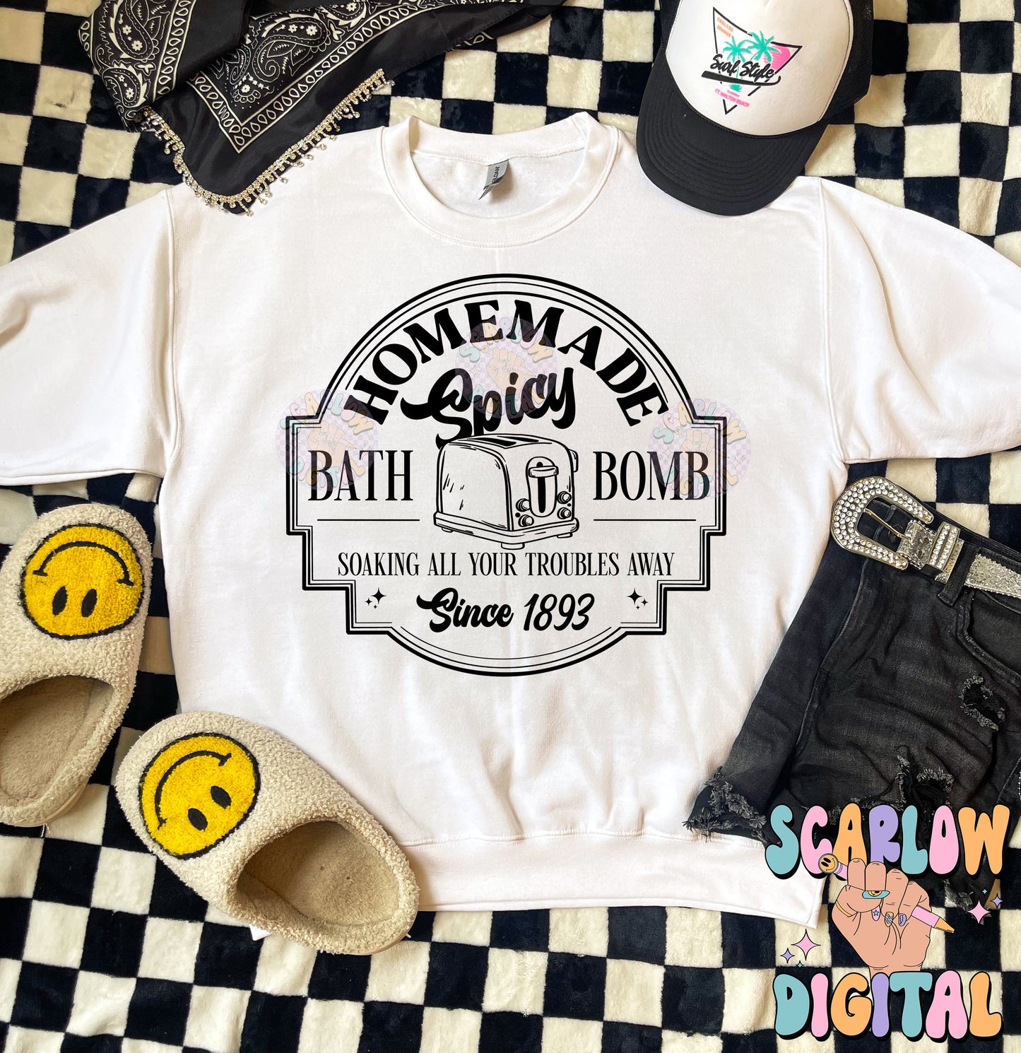 Spicy Bath Bomb PNG Digital Design Download, snarky png, sarcastic png, toaster png, funny png, dark humor png, adult humor png designs