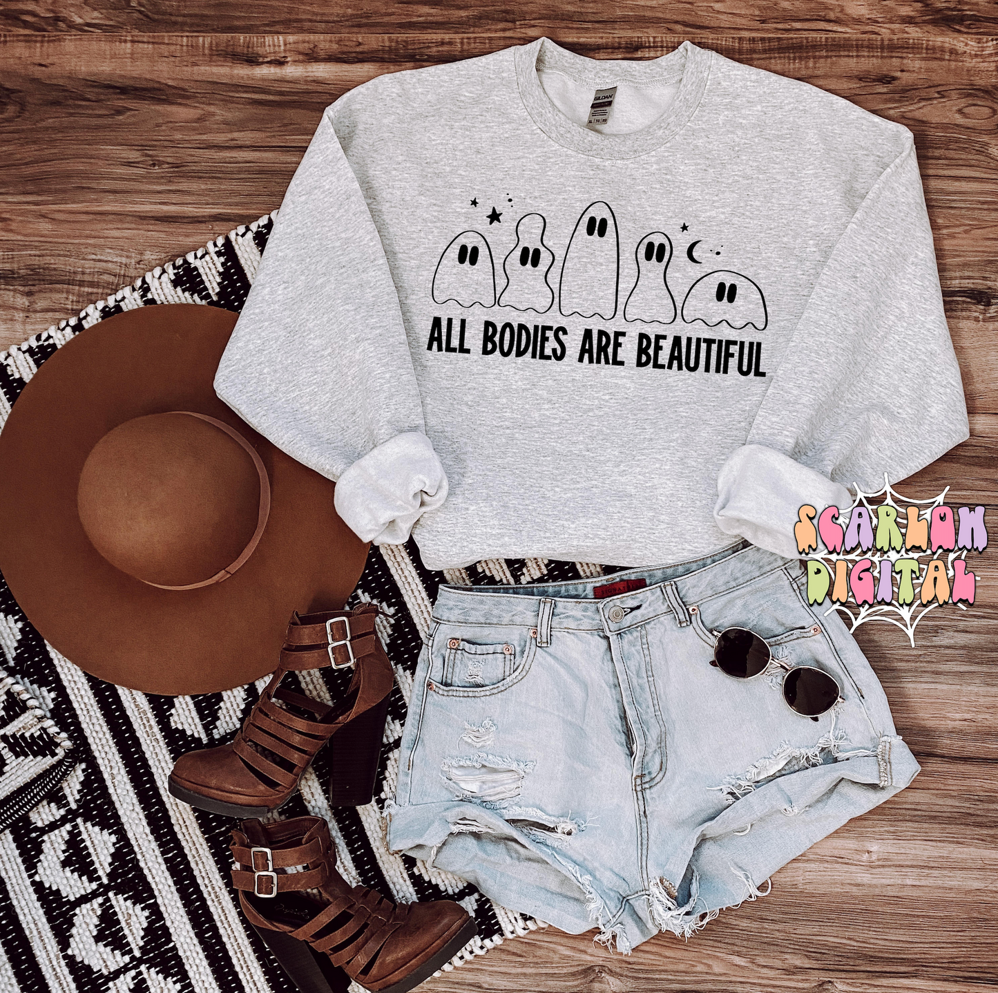 All Bodies Are Beautiful SVG Digital Design