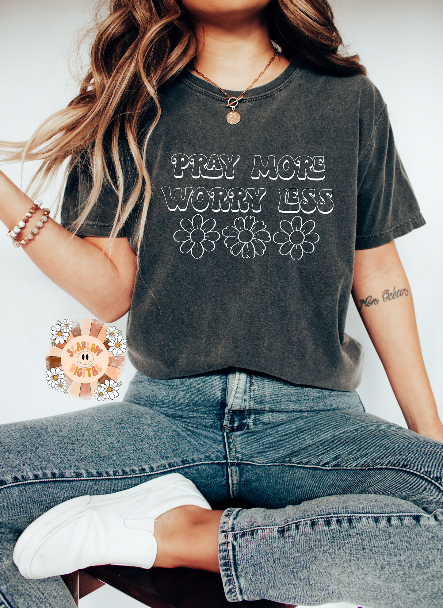 Pray More Worry Less SVG-Christian Cricut Cut File Digital Design Download-bible verse svg, religious svg, positivity svg, trendy svg files