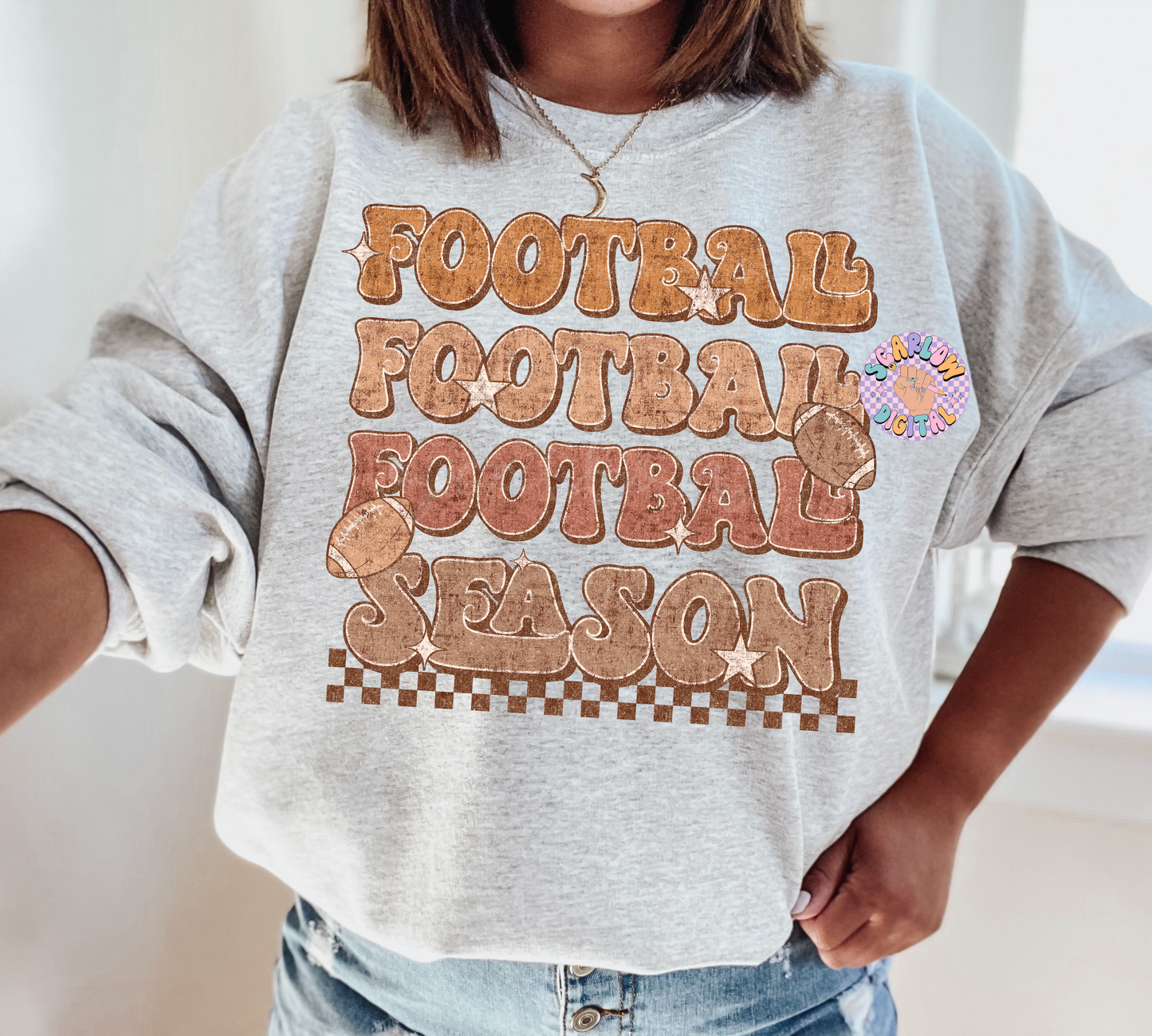 Football Season PNG-Fall Sublimation Digital Design Download-football mama png, fall designs, football tshirt png, vintage football png