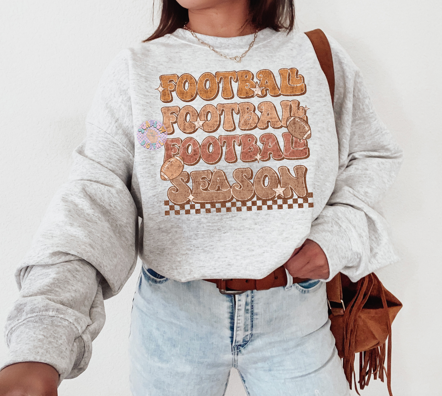 Football Season PNG-Fall Sublimation Digital Design Download-football mama png, fall designs, football tshirt png, vintage football png