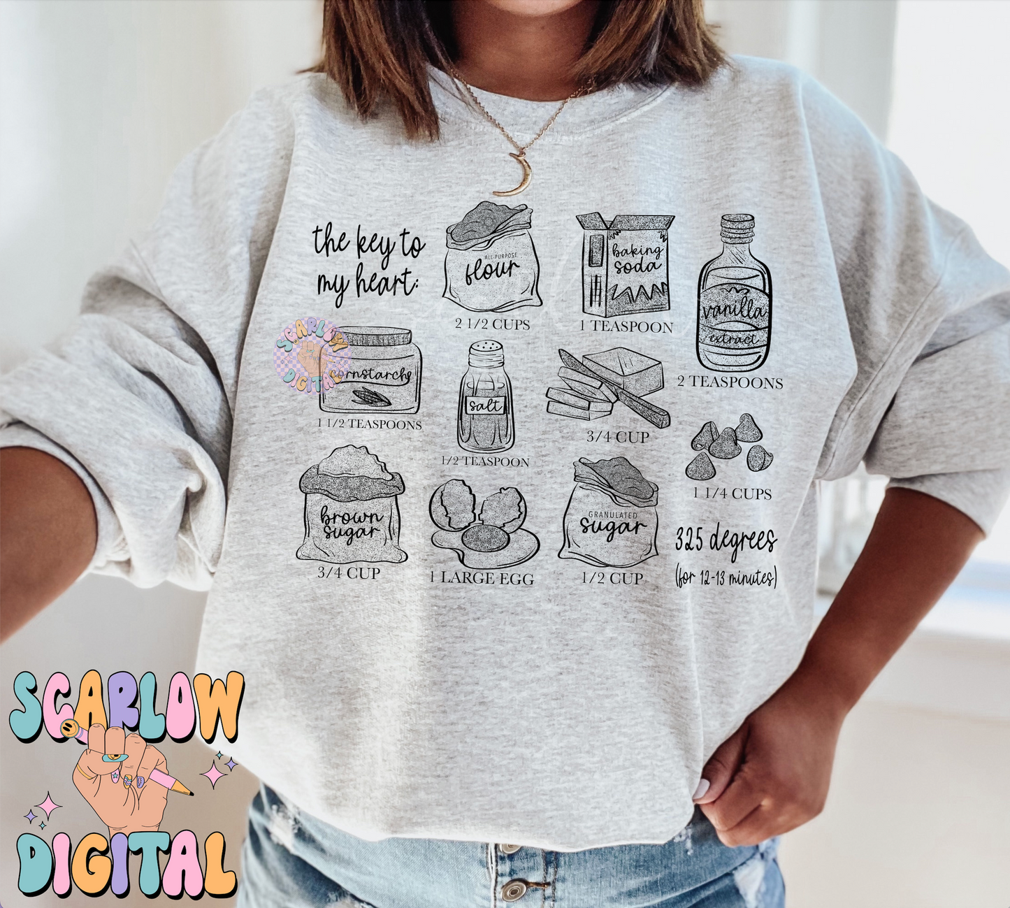 The Key to My Heart PNG-Homesteading Sublimation Digital Design Download-cooking png, chocolate chip cookies png, vintage baking png designs