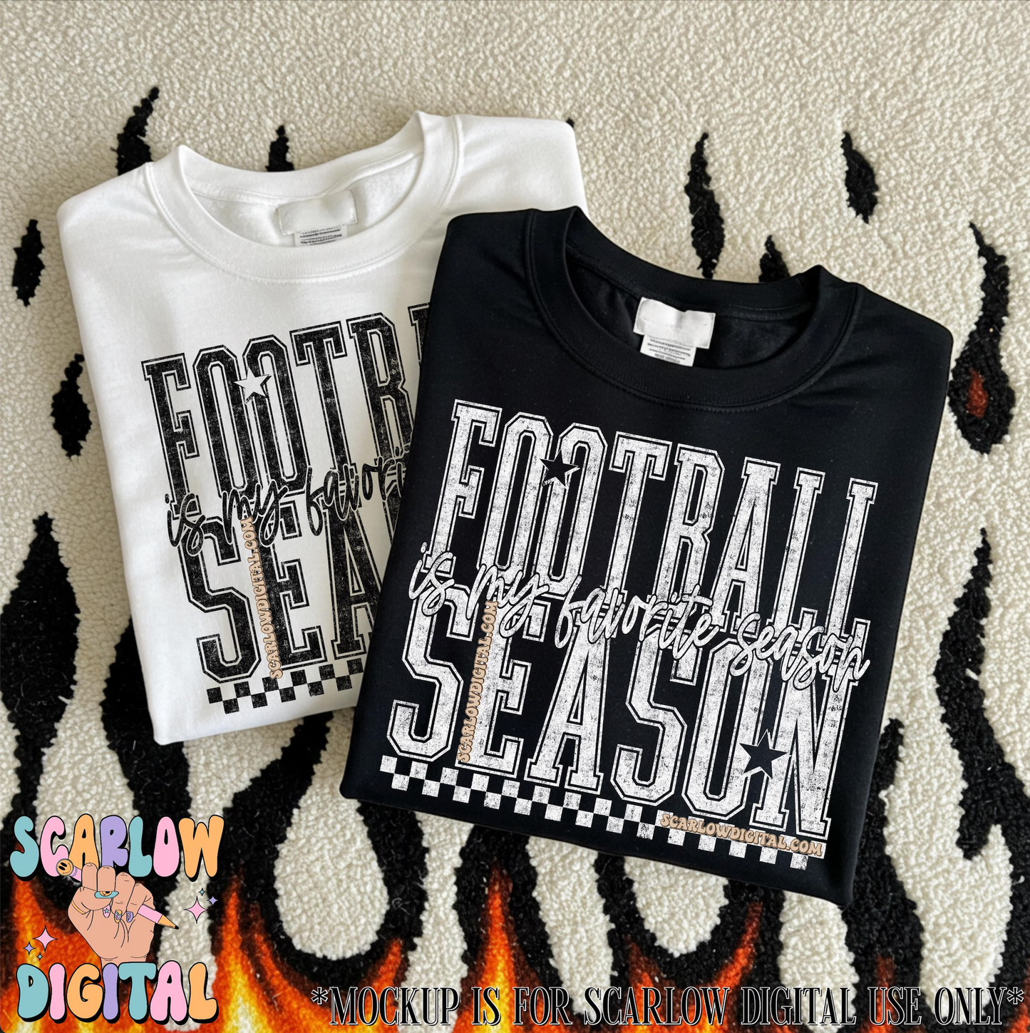 Football Season is My Favorite Season PNG Digital Design