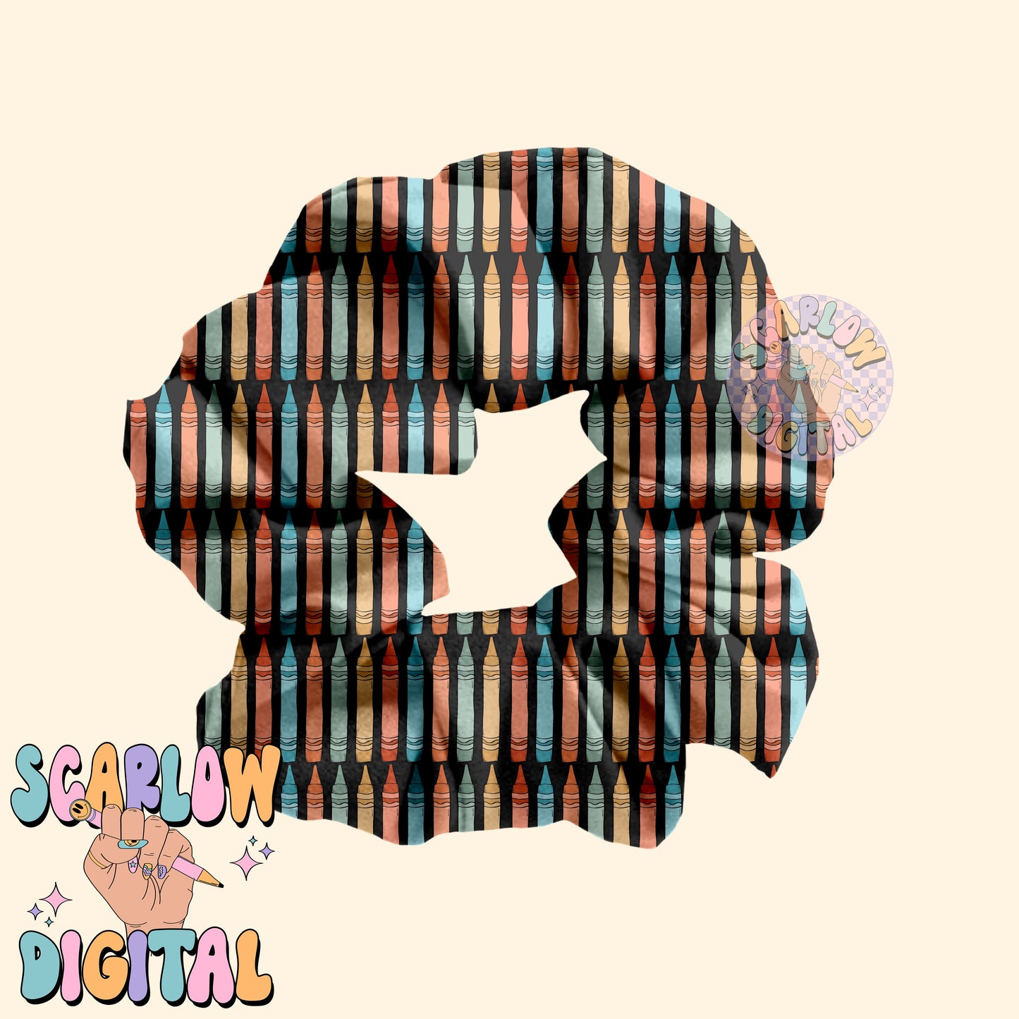 Crayons Seamless Pattern Digital Design Download, back to school digital paper, boy school seamless print, colorful teacher seamless designs