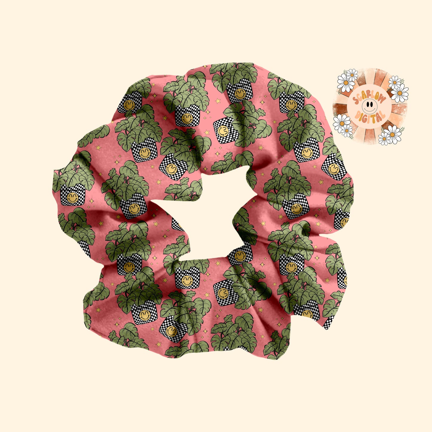 Retro Plant Seamless Pattern