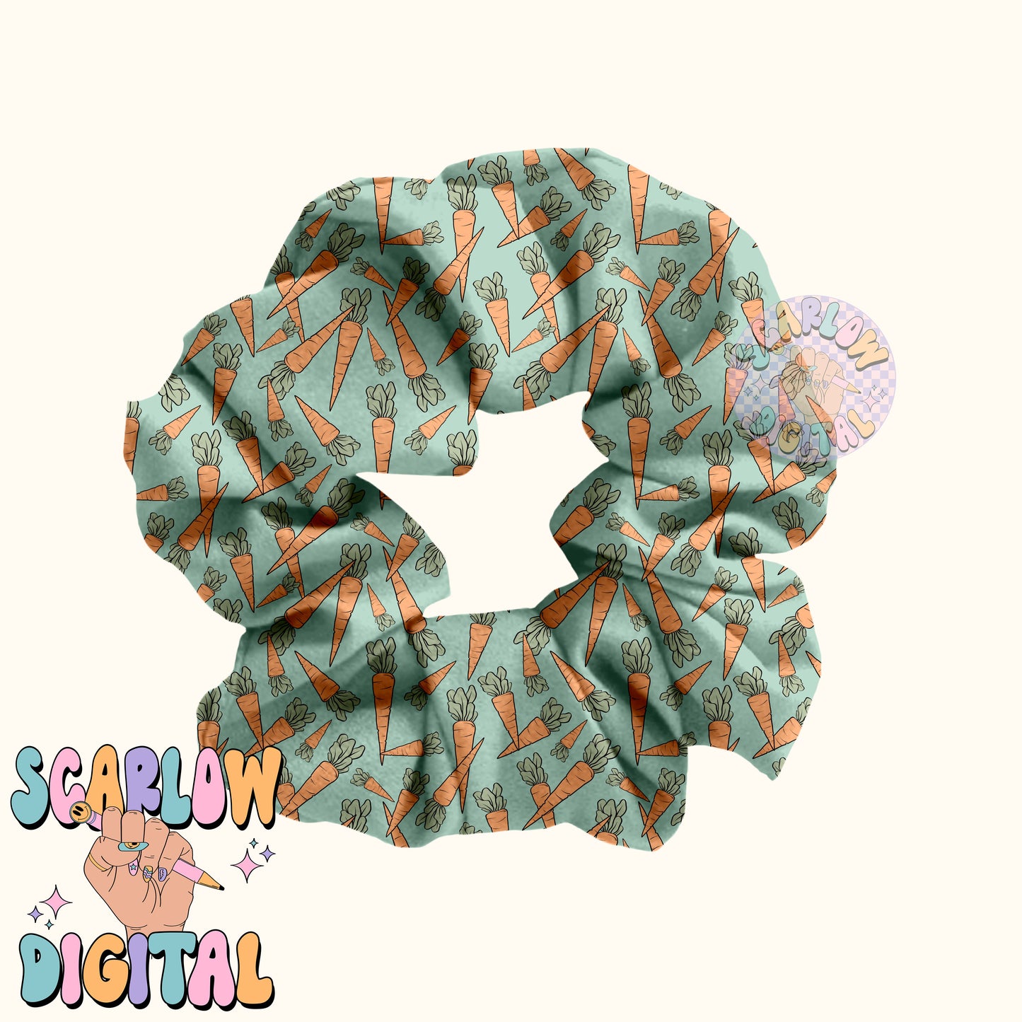 Carrots Seamless Pattern-Easter Sublimation Digital Design Download-boy easter seamless pattern, seamless files for boys, boy easter designs