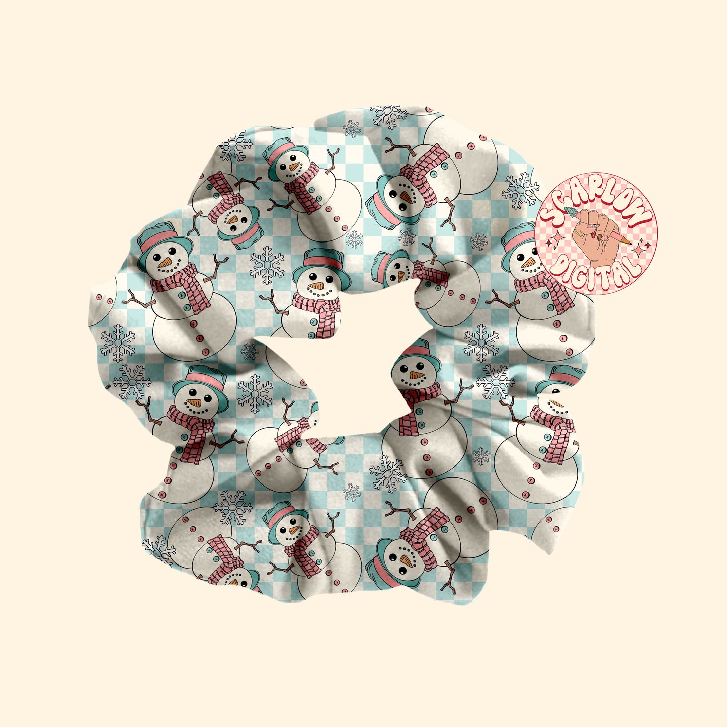 Snowman Seamless Pattern-Winter Sublimation Digital Design Download-christmas seamless, girly seamless, snowflake seamless, winter designs