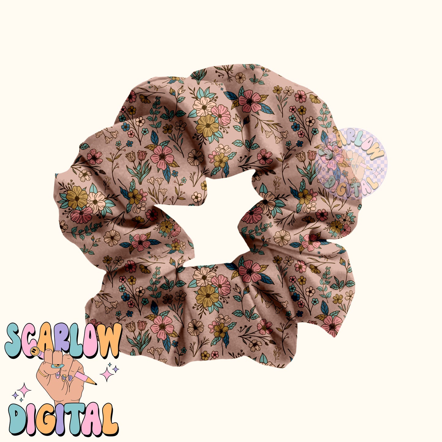 Floral Seamless Pattern Digital Design Download, vintage seamless pattern, easter seamless pattern, spring seamless, flower digital paper