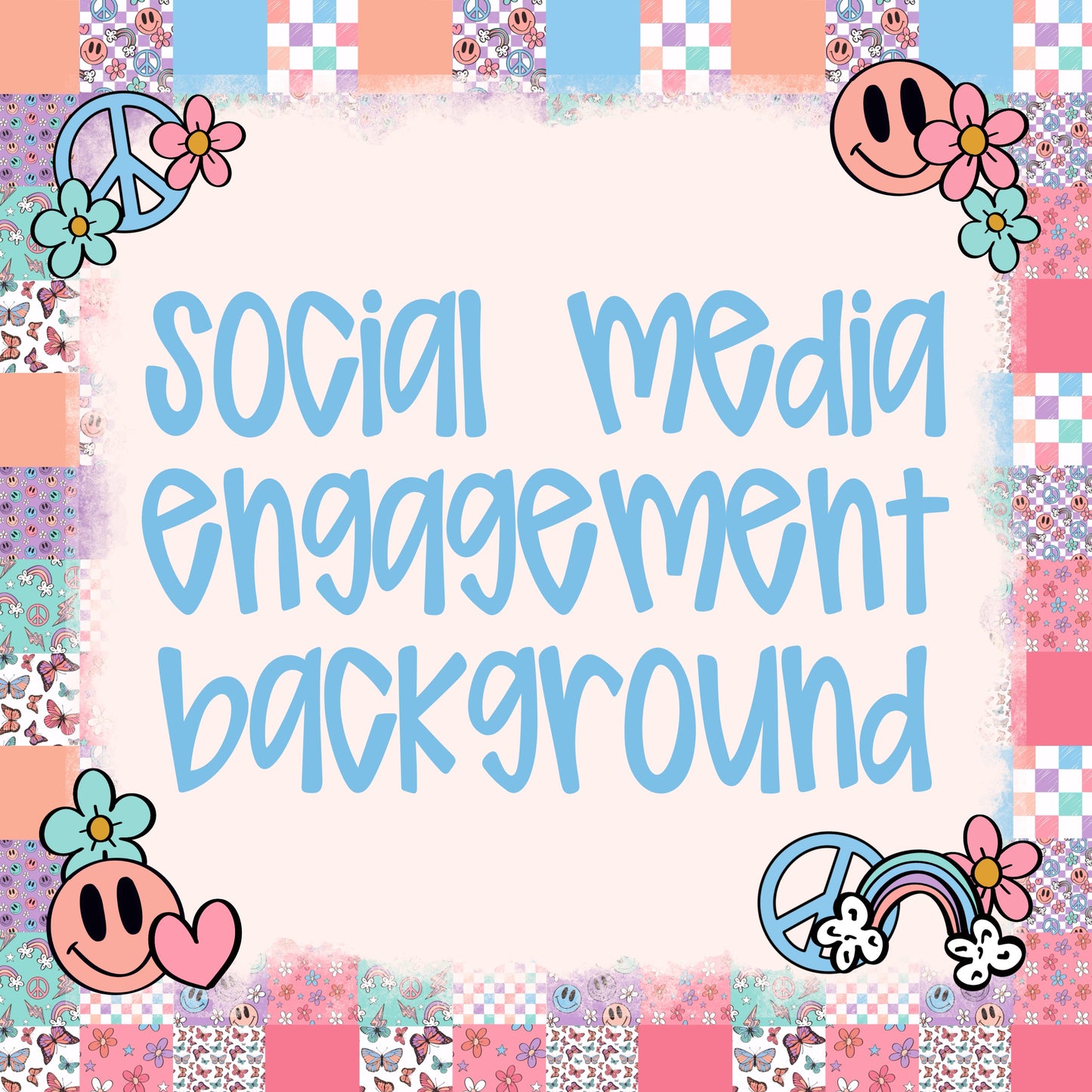 Social Media Engagement Background Post Digital Design Download
