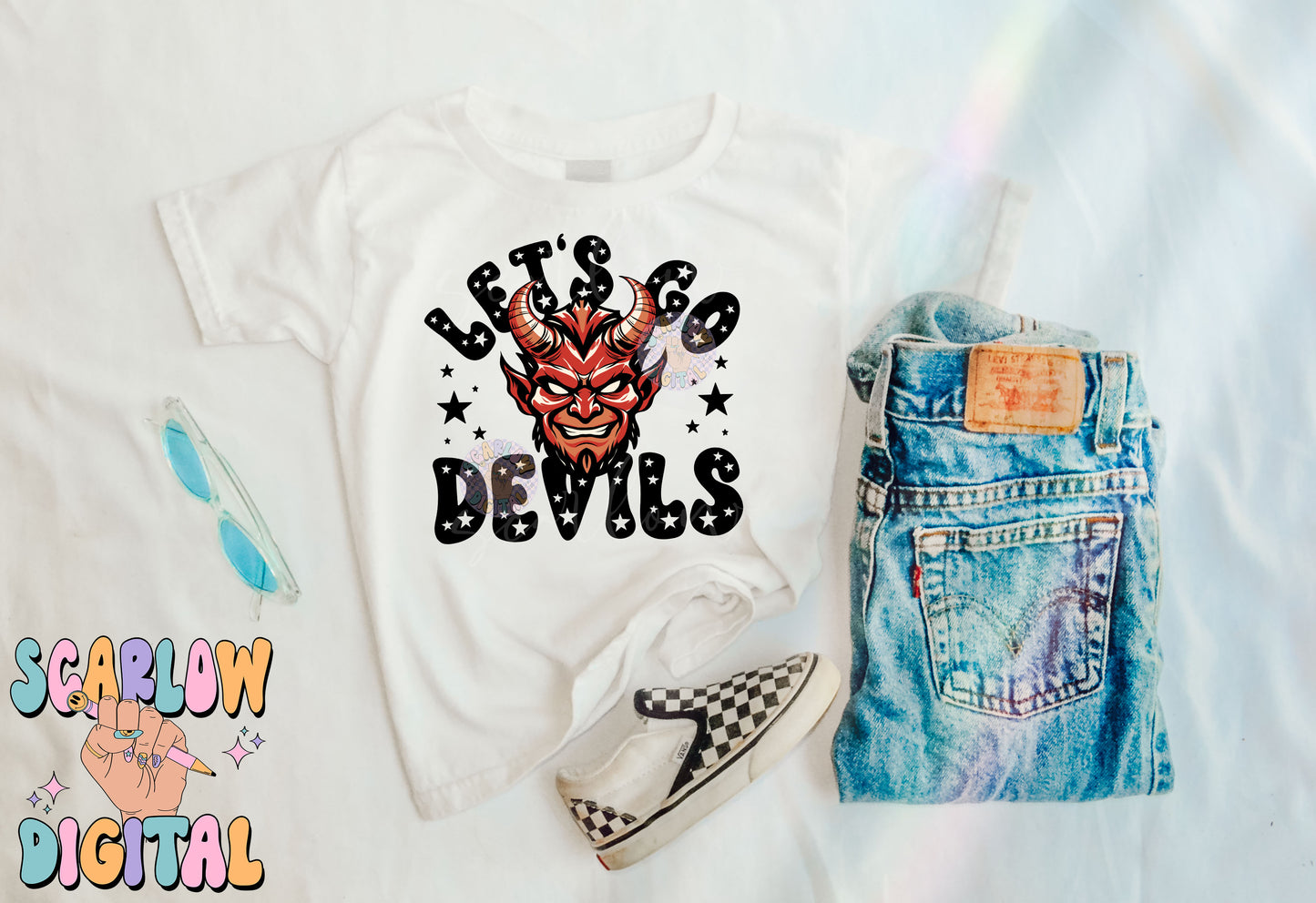 Devils PNG Digital Design Download, sports mascot png, football png, baseball png, retro png, trendy png, sports tshirt design, school png