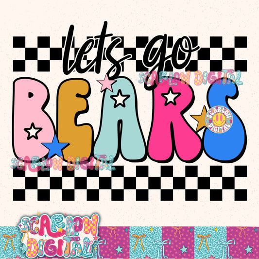 Bears PNG Digital Design