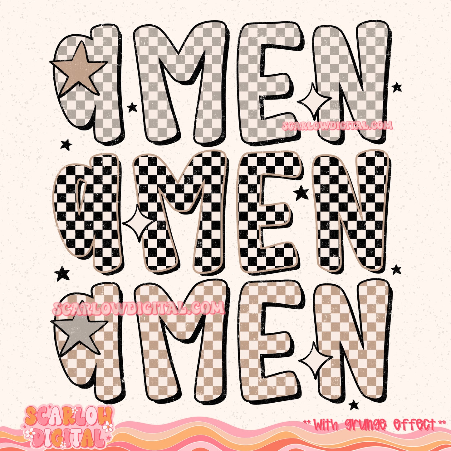 Amen PNG Digital Design