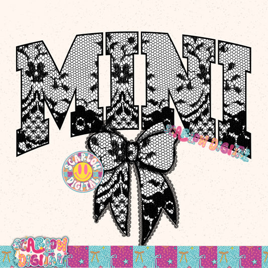 Mini Lace PNG Digital Design