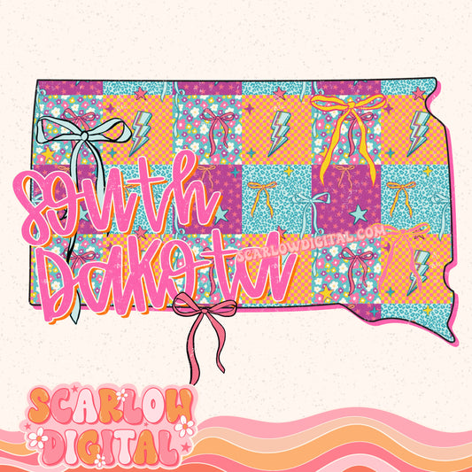 South Dakota PNG Digital Design