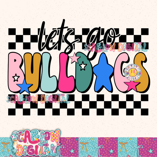 Bulldogs PNG Digital Design