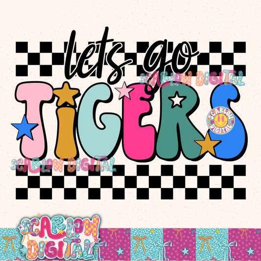 Tigers PNG Digital Design