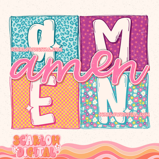 Amen PNG Digital Design