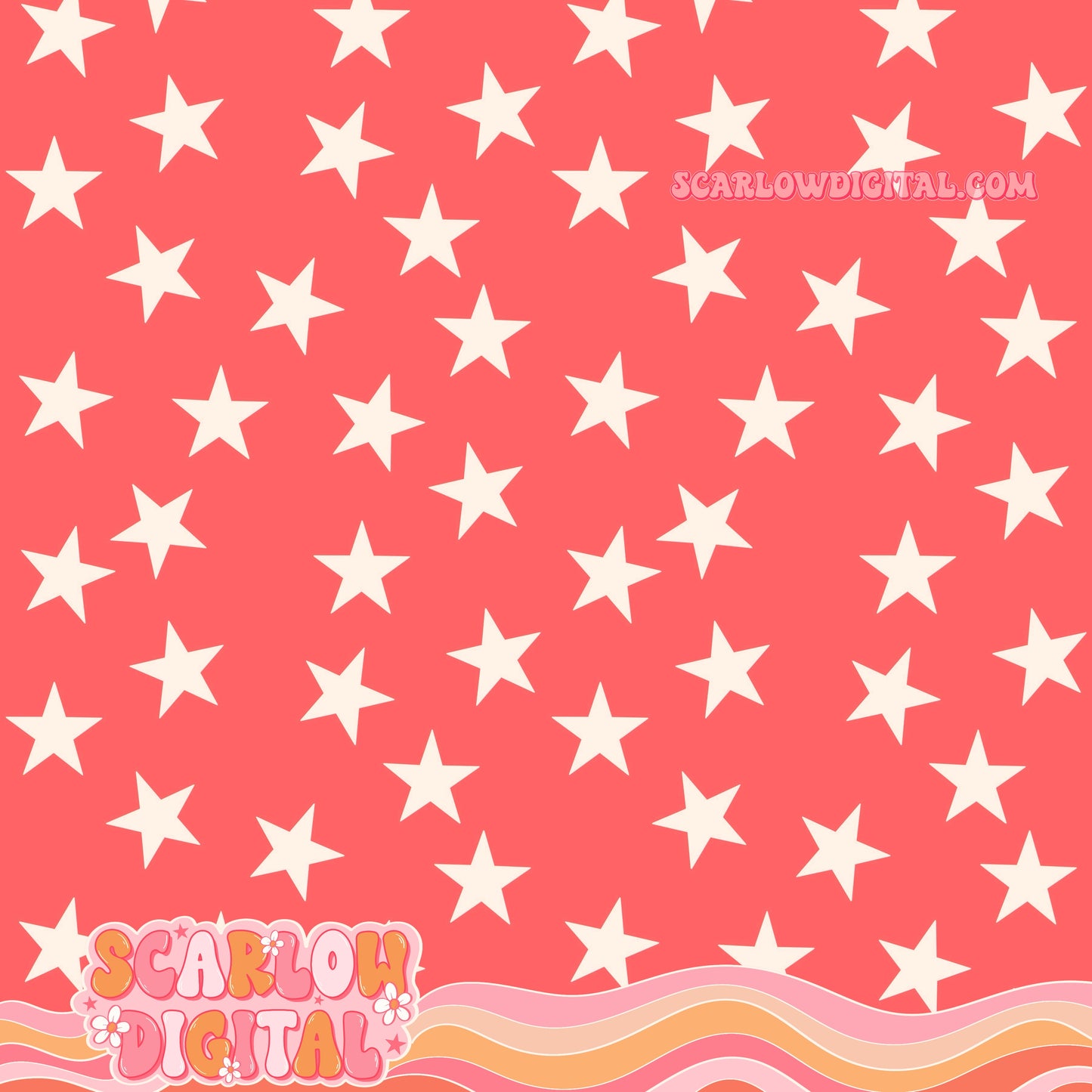 Fourth of July Seamless Pattern Bundle Digital Design