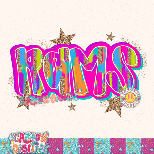 Rams PNG Digital Design