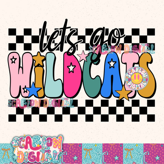 Wildcats PNG Digital Design