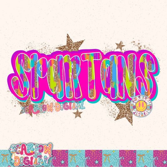 Spartans PNG Digital Design