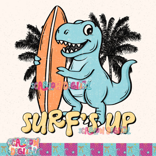 Surf’s Up PNG Digital Design
