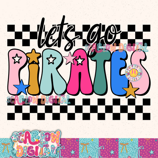 Pirates PNG Digital Design