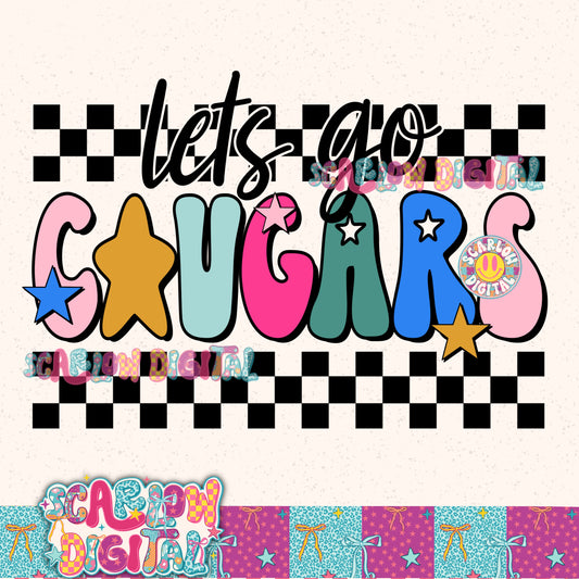Cougars PNG Digital Design