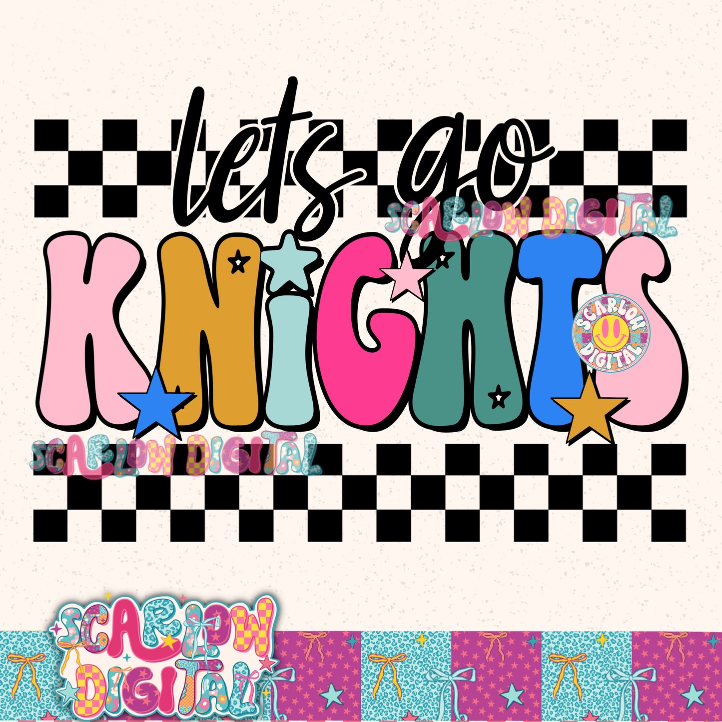 Knights PNG Digital Design