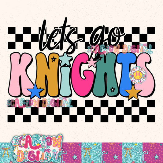 Knights PNG Digital Design
