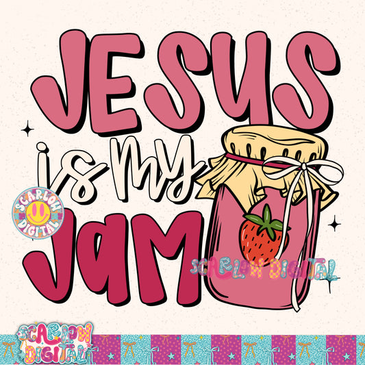 Jesus is My Jam PNG Digital Design