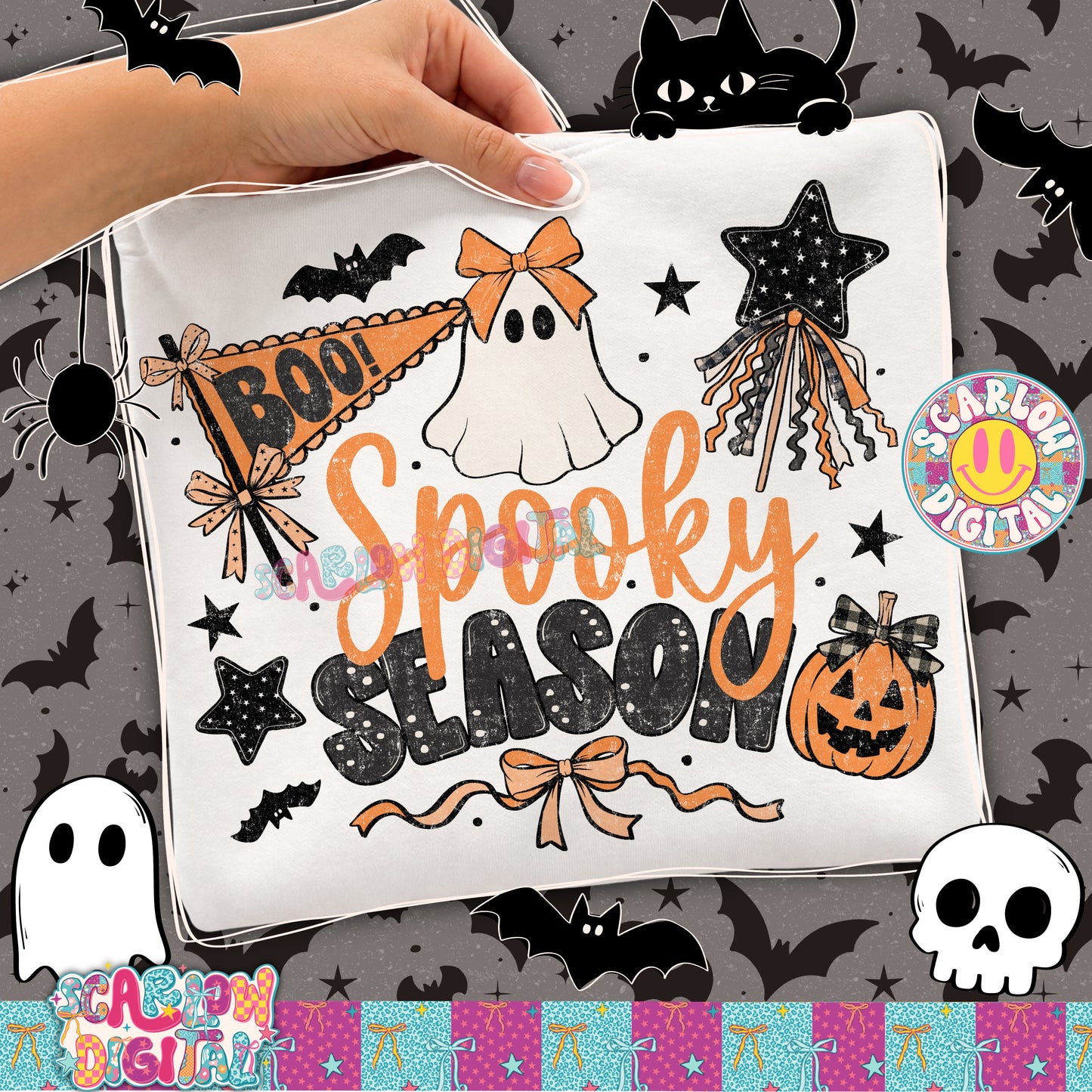 Spooky Season PNG Digital Design