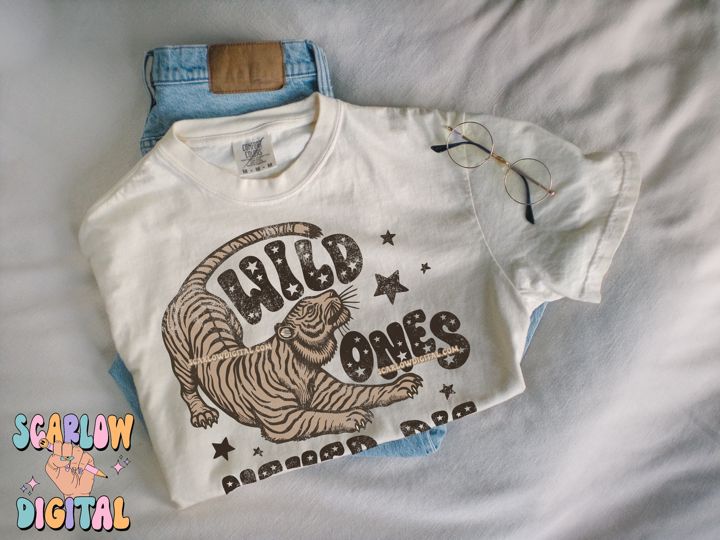 Wild Ones Never Die PNG Digital Design