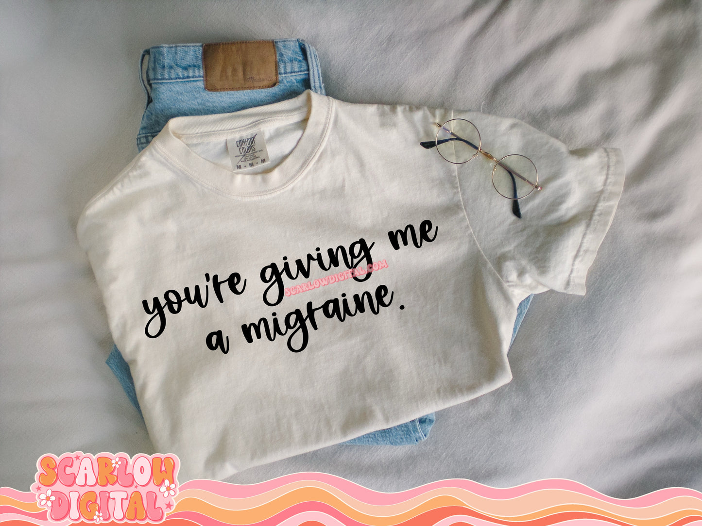 You're Giving Me a Migraine PNG Digital Design