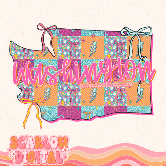 Washington PNG Digital Design