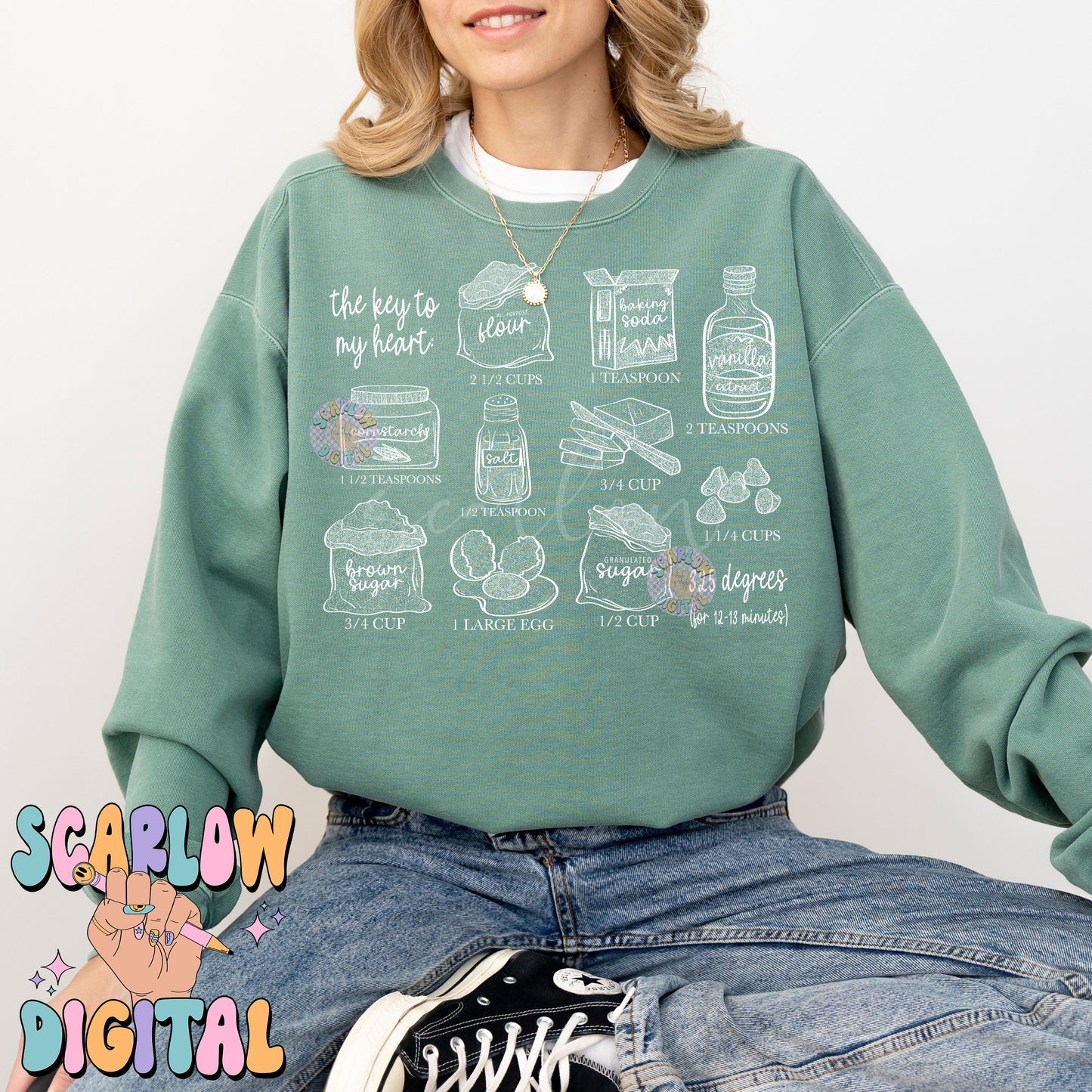 The Key to My Heart PNG-Homesteading Sublimation Digital Design Download-cooking png, chocolate chip cookies png, vintage baking png designs