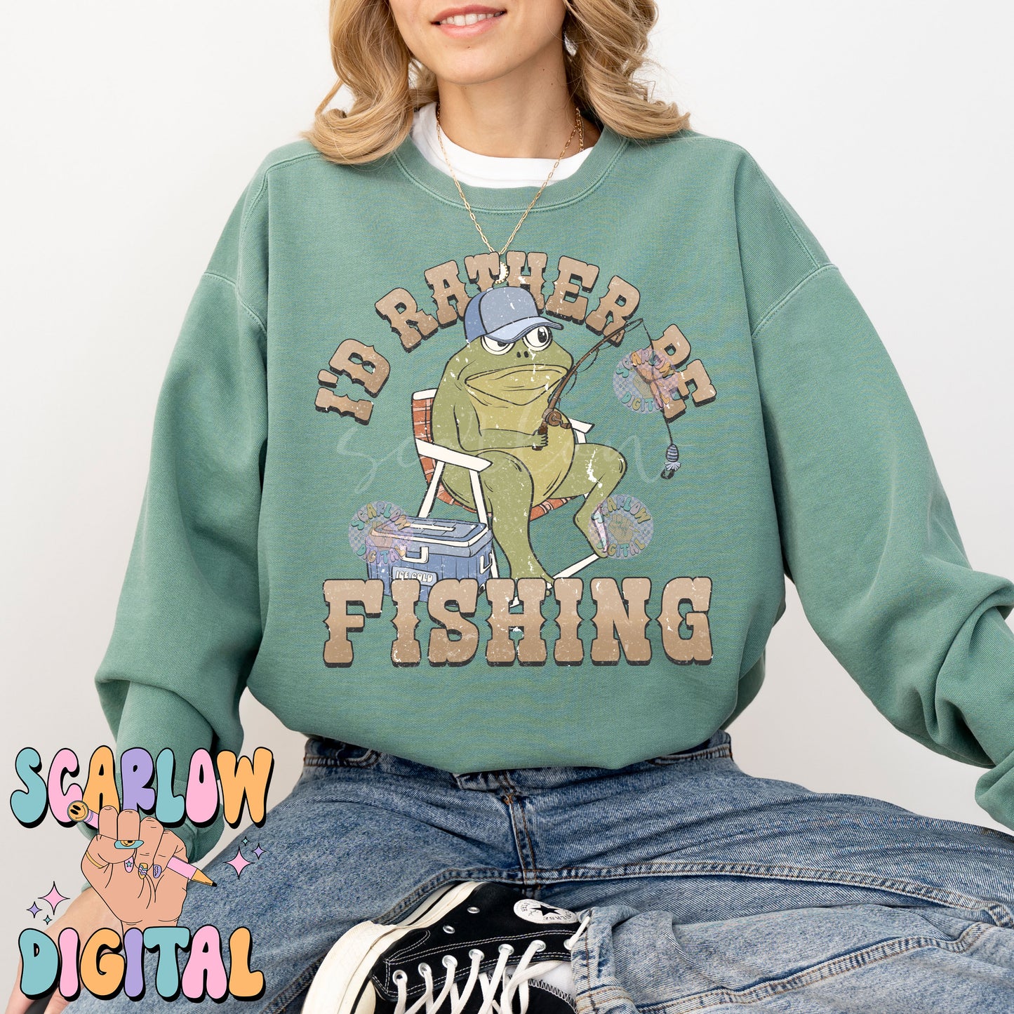 Rather Be Fishing PNG Digital Design Download, funny png, men's png designs, adult humor png, outdoorsman png, hunting and fishing png