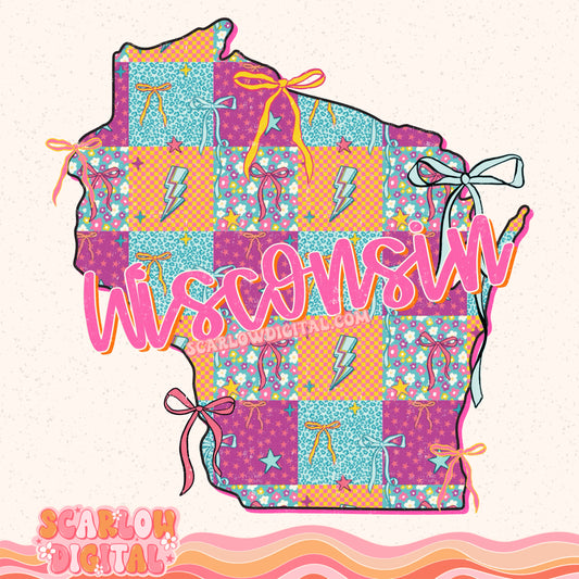 Wisconsin PNG Digital Design