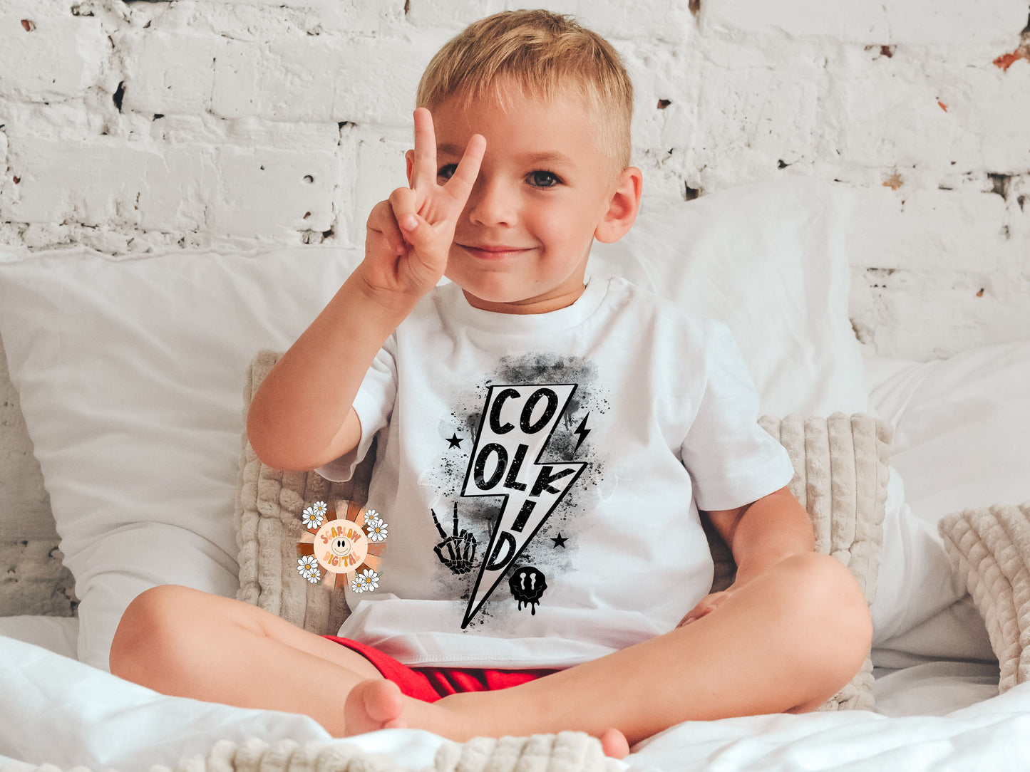 Cool Kid PNG-Rocker Sublimation Digital Design Download-rocker boy png, little boy png, skeleton png, grunge png, edgy png, png for boys