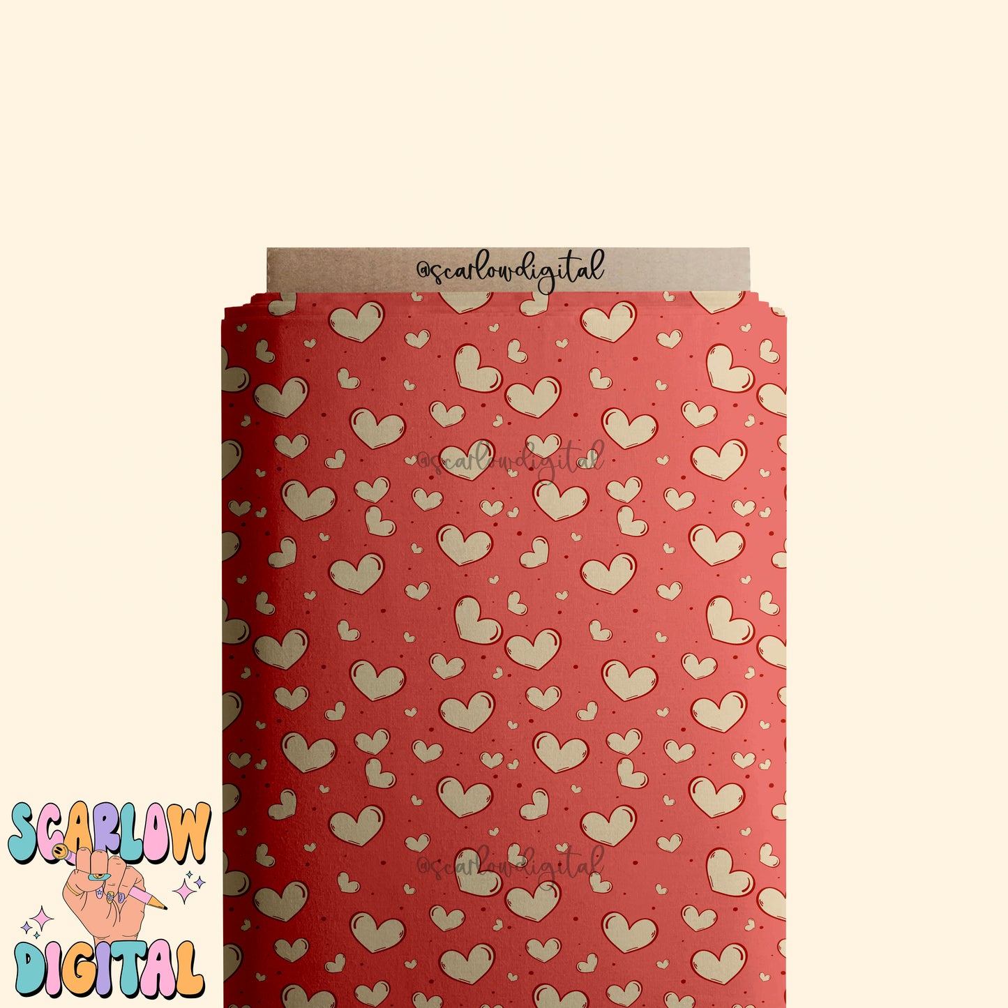 Hearts Seamless Pattern-Valentine's Day Sublimation Digital Design Download-vday seamless patterns, cute hearts seamless pattern designs