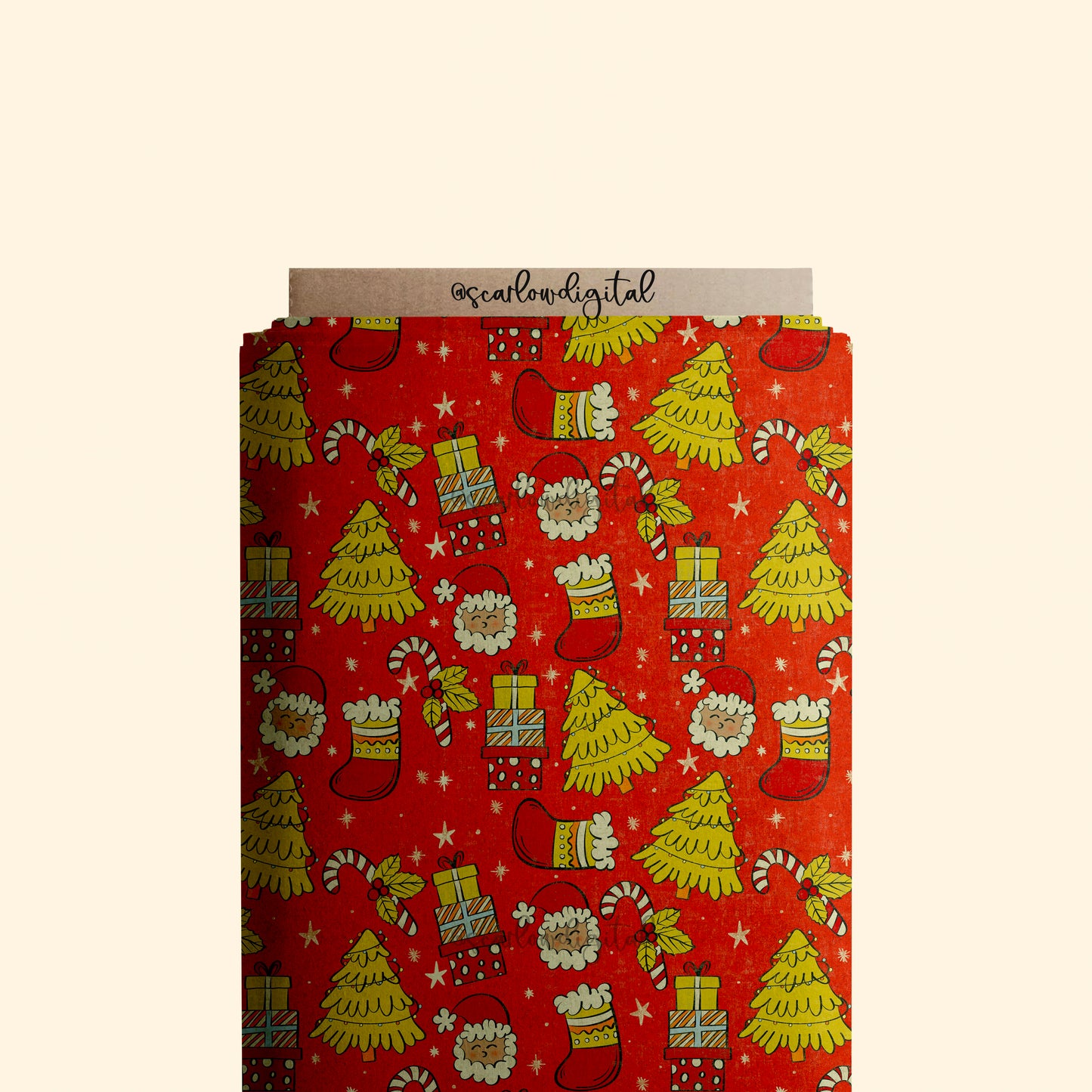 Vintage Christmas Seamless Pattern Sublimation Digital Design Download, christmas tree seamless, traditional christmas seamless pattern