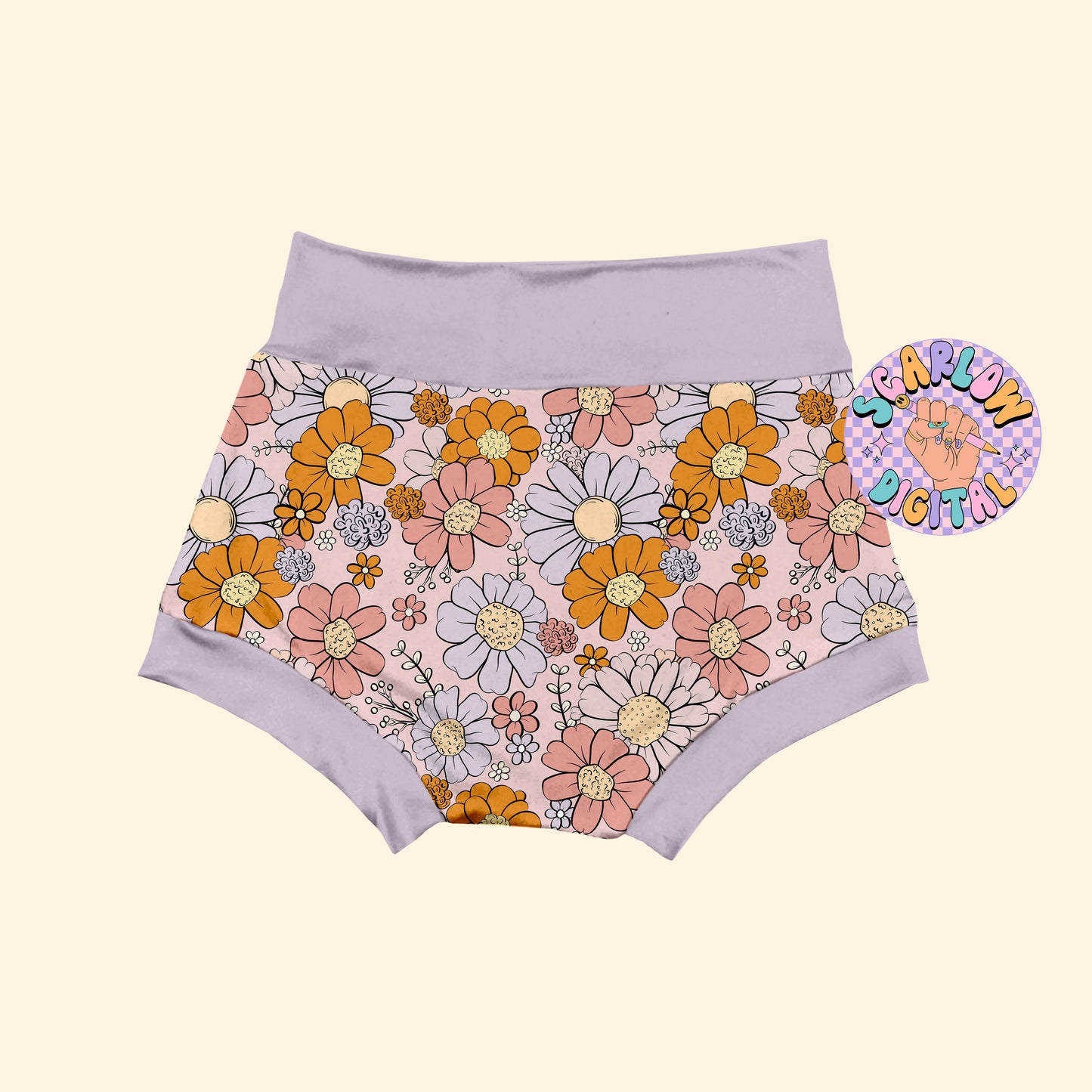 Floral Seamless Pattern Sublimation Digital Design Download, flowers seamless pattern, girl surface pattern, colorful seamless, fun seamless