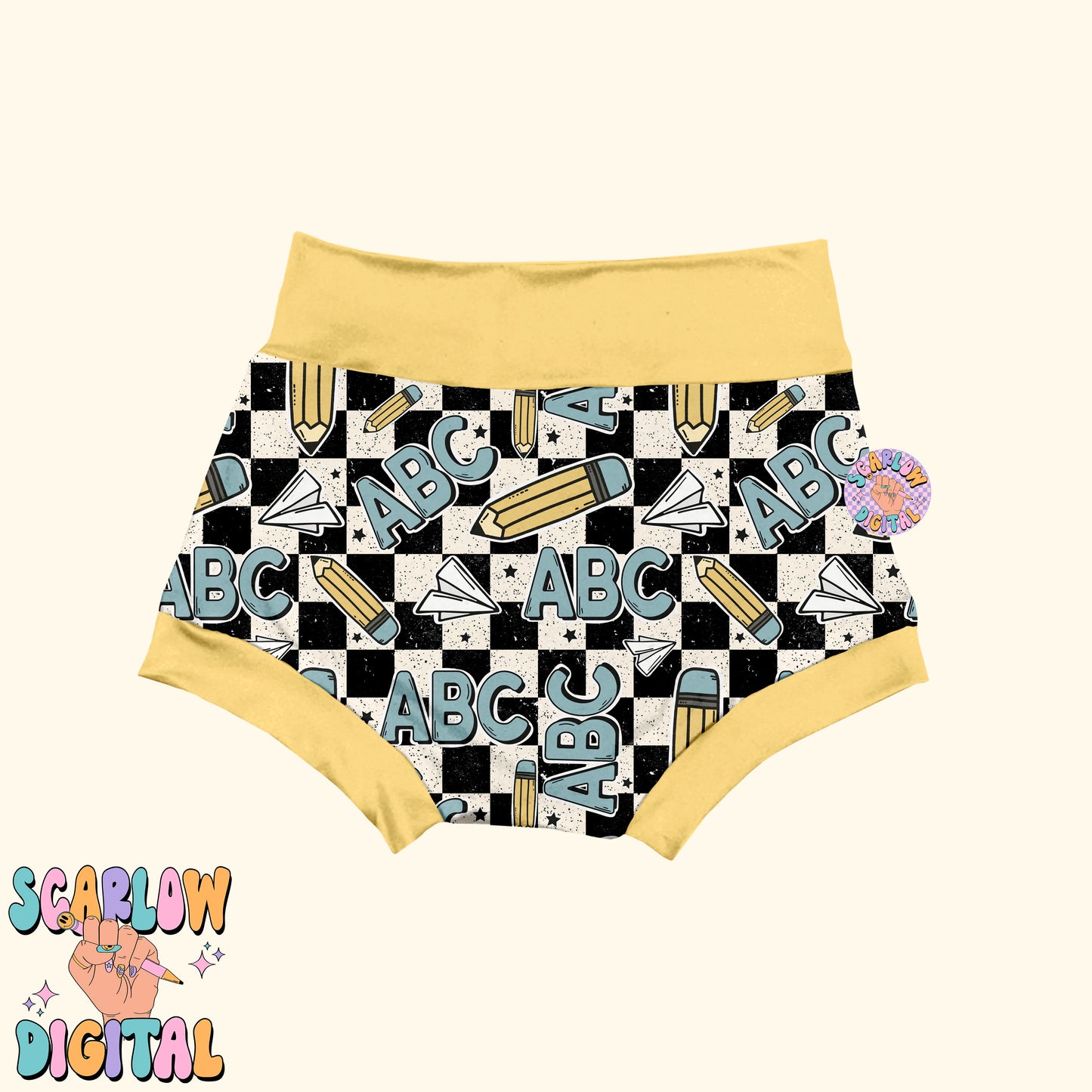 Back to School Seamless Pattern Digital Design