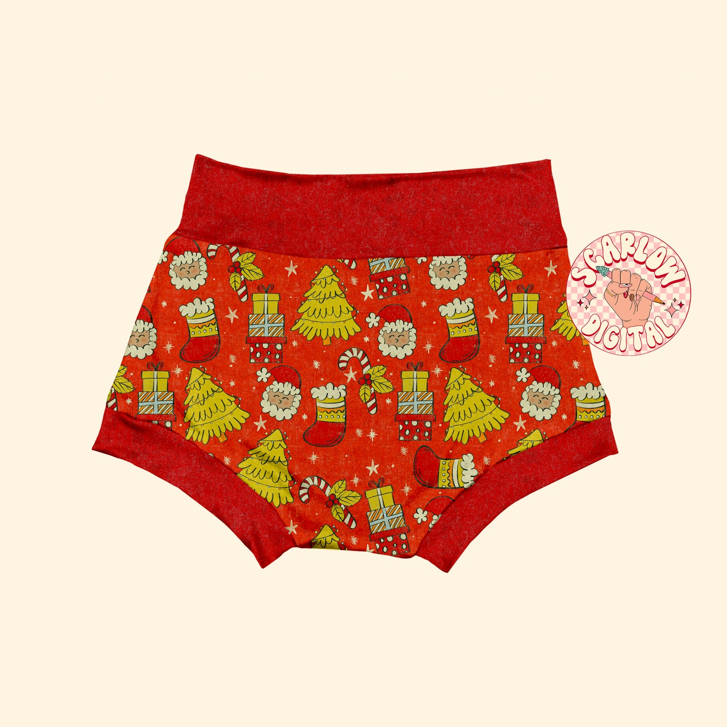 Vintage Christmas Seamless Pattern Sublimation Digital Design Download, christmas tree seamless, traditional christmas seamless pattern