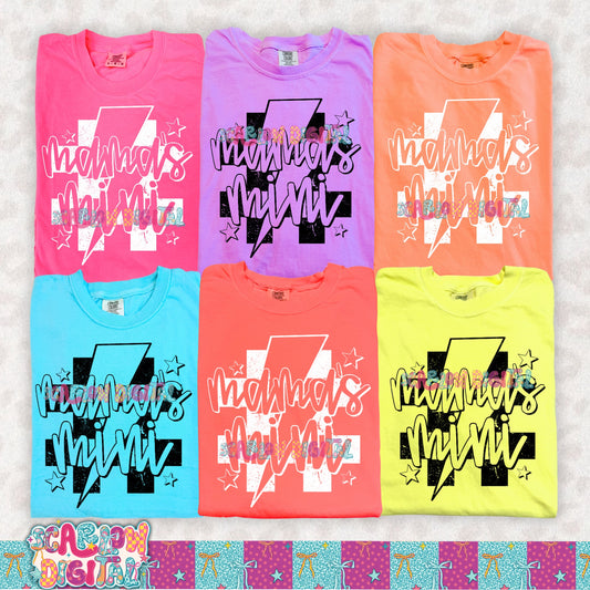 Checkered Mama's Mini PNG Digital Design